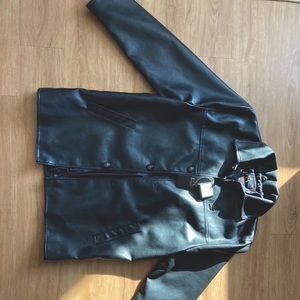 Armani Emporio Collezione Leather Jacket (NWT)